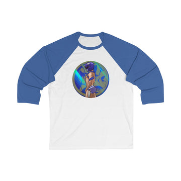 Ranger Blue / Unisex 3\4 Sleeve Baseball Tee